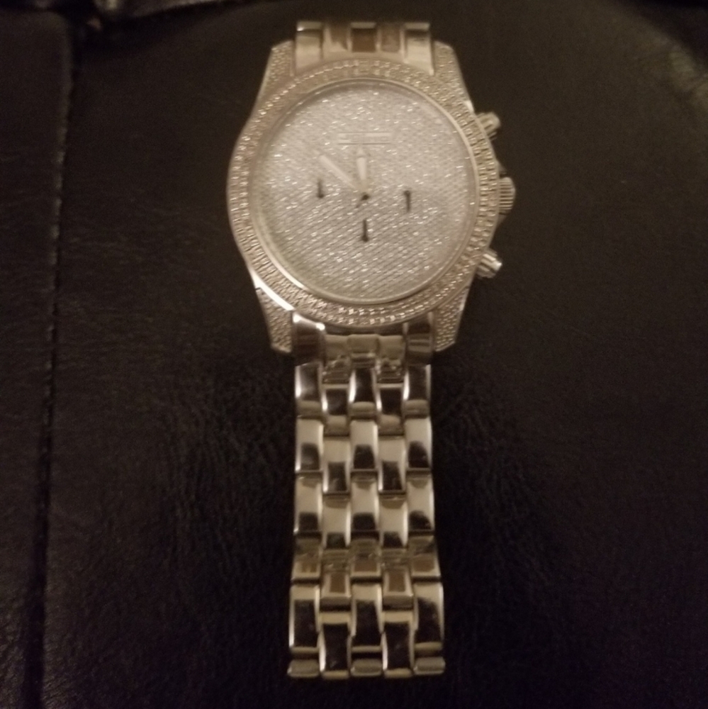 Genuine Diamond Men's Watch